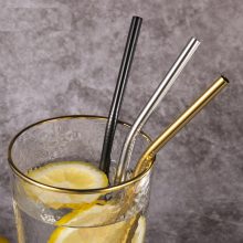 Stainless Steel Straws Set with Cleaning Brush