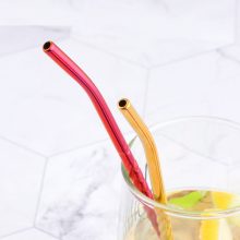 Colorful Spiral Spoon Straws Set