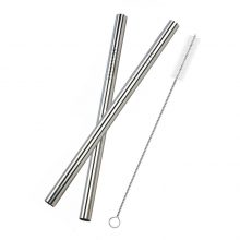 Extra Wide Reusable Steel Straw